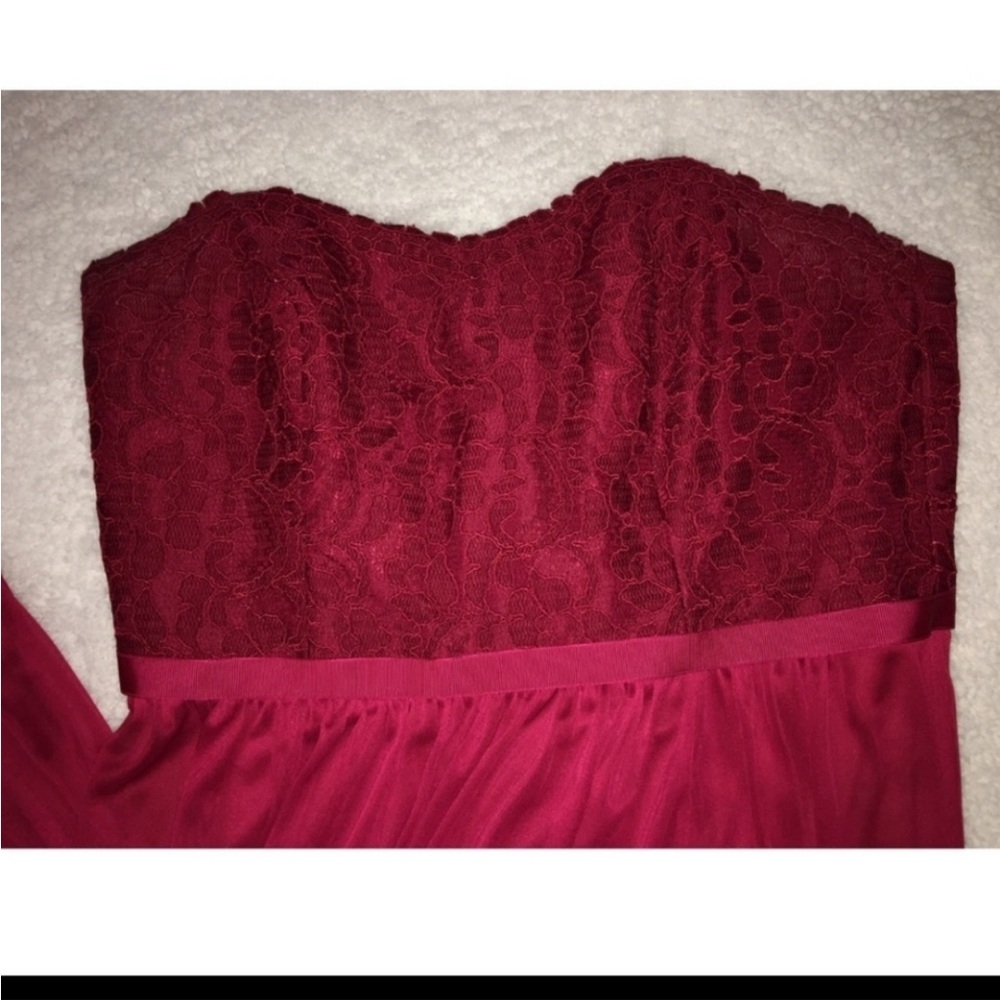 David's Bridal bridesmaid dress